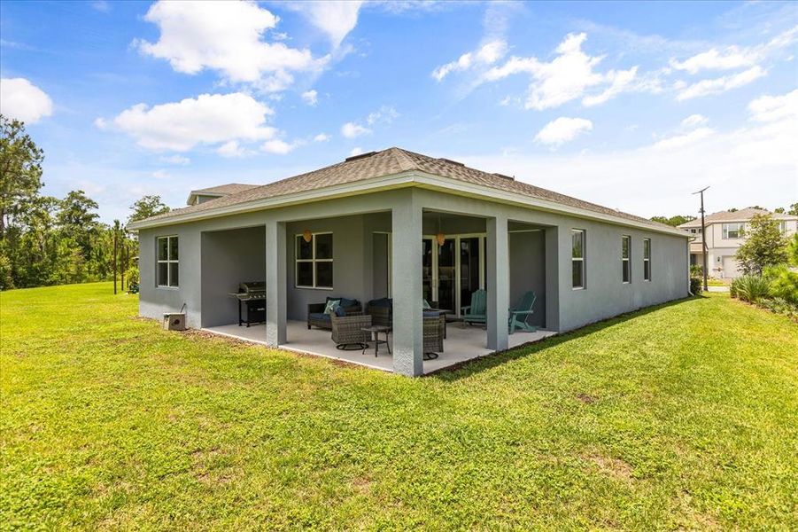 Front exterior of a new home in , Clermont, FL, highlighting curb appeal (Image 23). Front exterior of a new home in , Clermont, FL, highlighting curb appeal (Image 23).