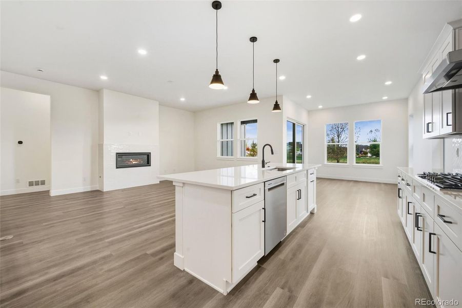 Furnished interior view inside a new home in Festival at RainDance, Windsor (Image 7). Furnished interior view inside a new home in Festival at RainDance, Windsor (Image 7).