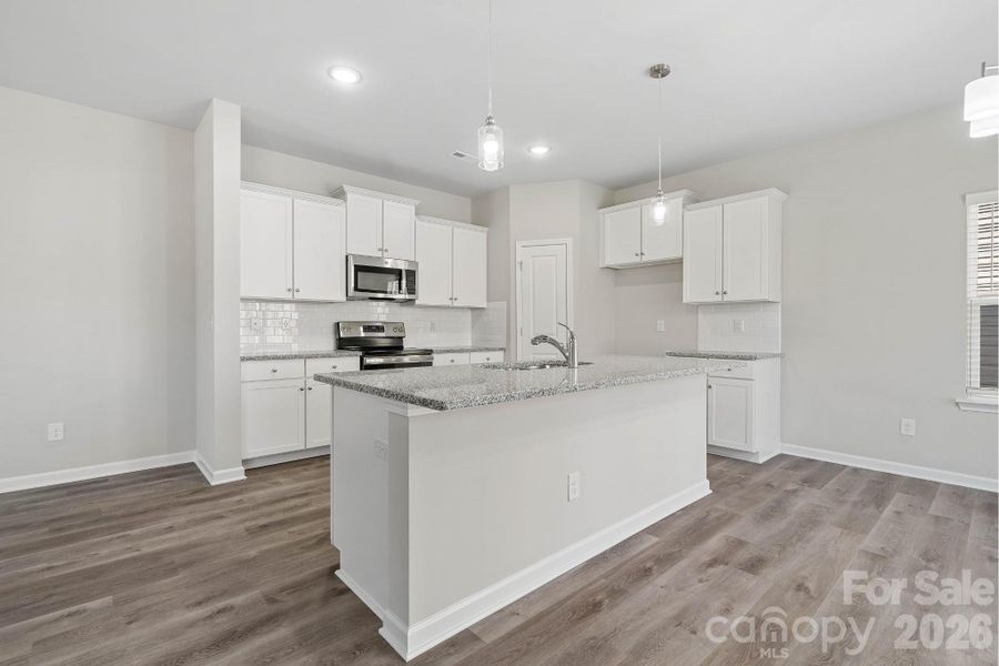 Furnished interior view inside a new home in , Charlotte (Image 5).
