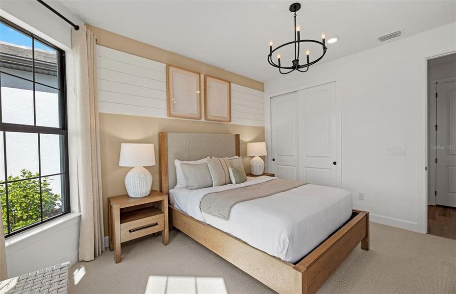 Furnished interior view inside a new home in , Venice (Image 13).