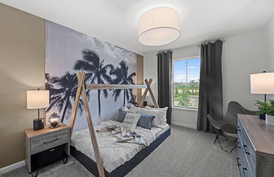Furnished interior view inside a new home in Reagan Landing, Bradenton (Image 8).