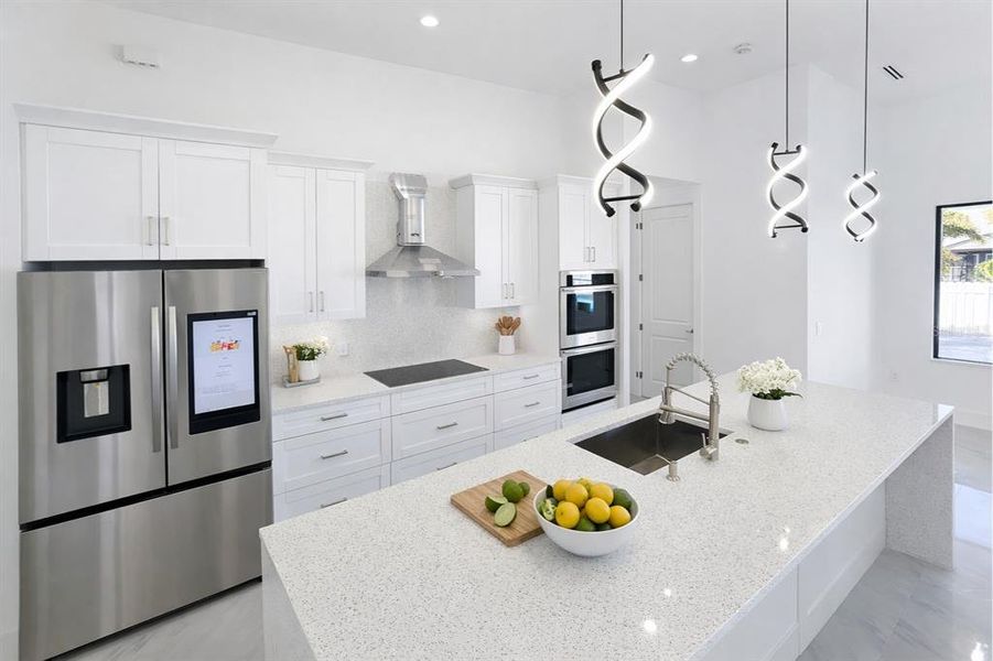 Furnished interior view inside a new home in , Cape Coral (Image 17).