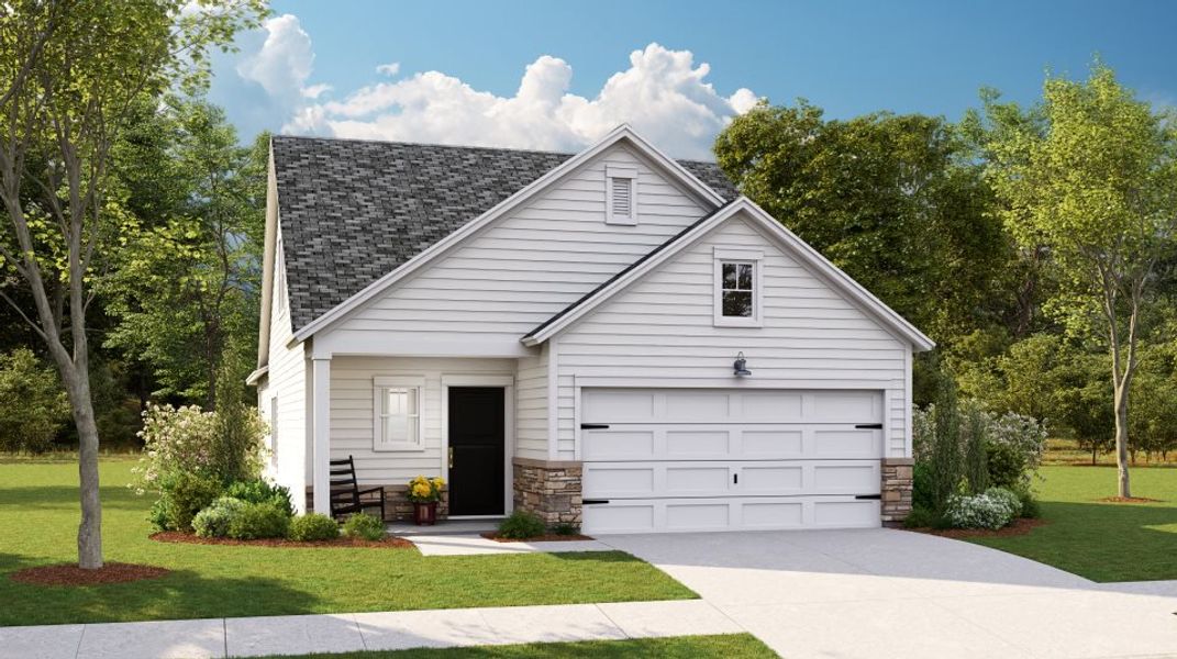 Exterior A6 with optional second floor