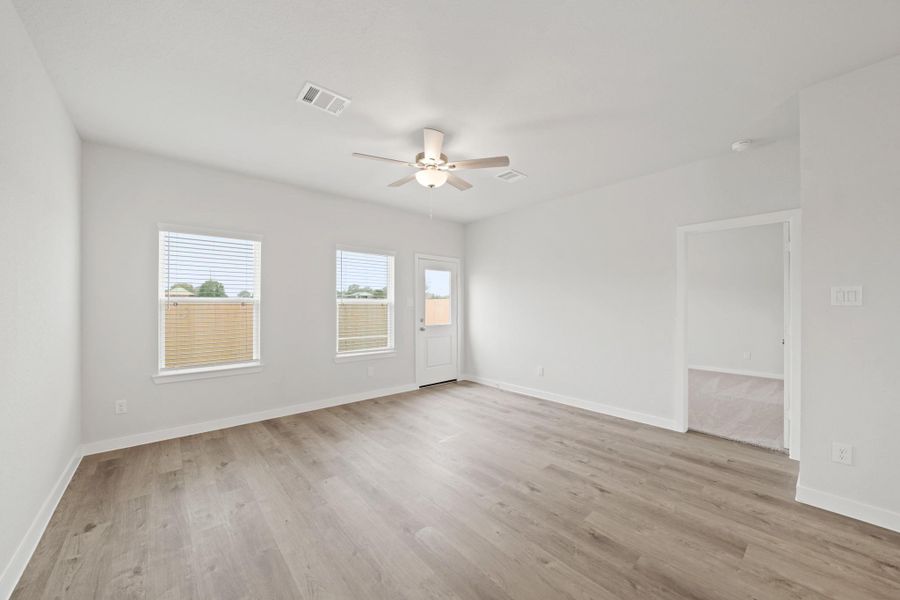 Spacious, unfurnished interior of a new home in Reveille Estates, Bryan (Image 12). Spacious, unfurnished interior of a new home in Reveille Estates, Bryan (Image 12).