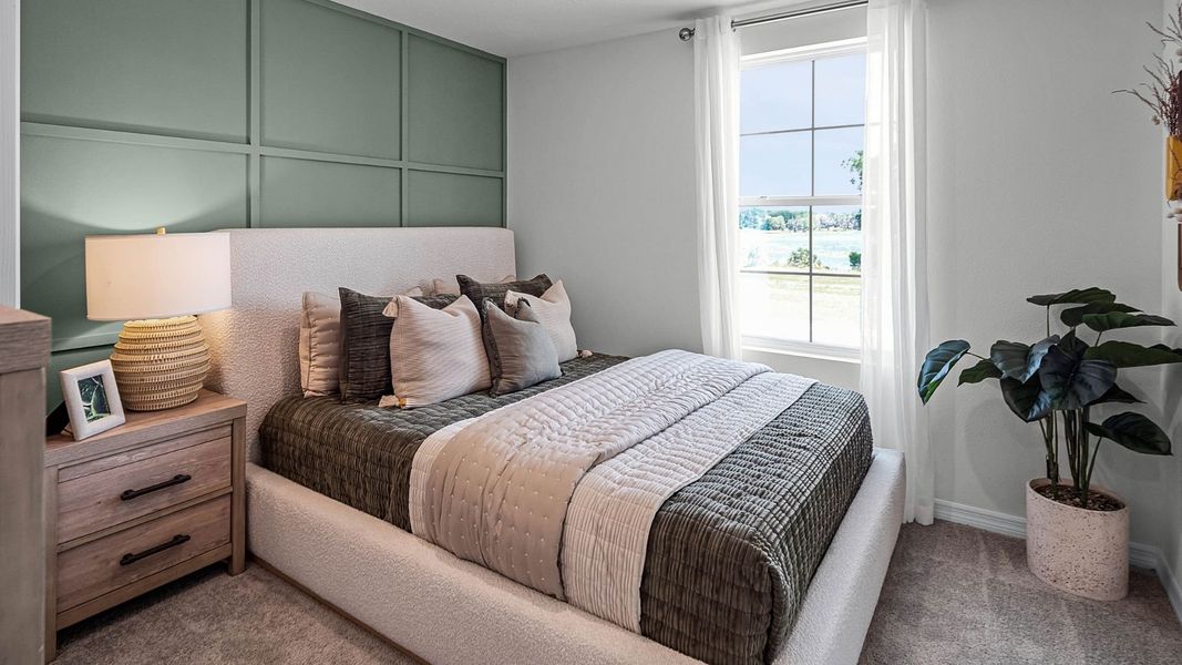 Furnished interior view inside a new home in Waterleigh, Winter Garden (Image 10). Furnished interior view inside a new home in Waterleigh, Winter Garden (Image 10).