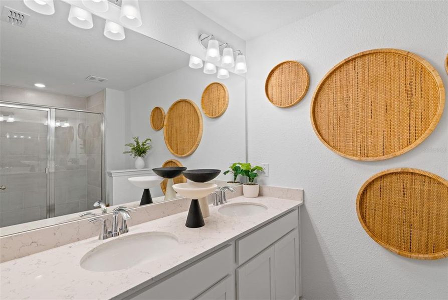 Furnished interior view inside a new home in , Ocala (Image 36).