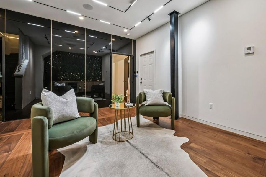 Furnished interior view inside a new home in , Atlanta (Image 20).