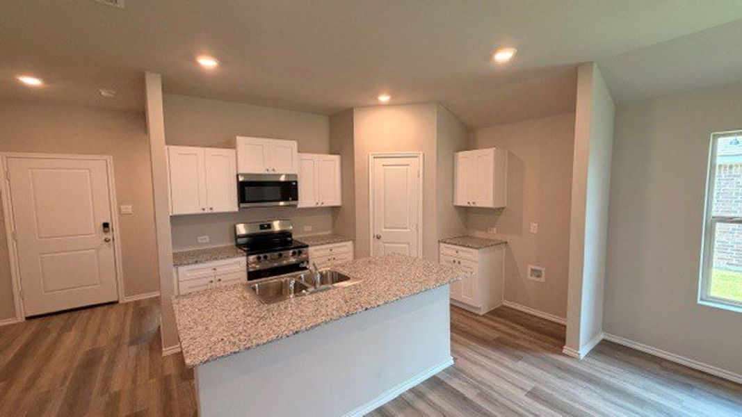 Furnished interior view inside a new home in Sandy Beach, Azle (Image 4).