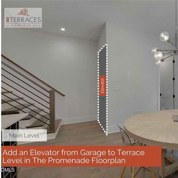 Prom Elevator placement main floor Prom Elevator placement main floor