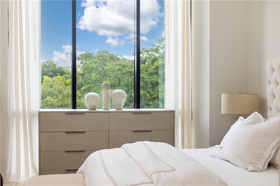 Furnished interior view inside a new home in , Atlanta (Image 7).