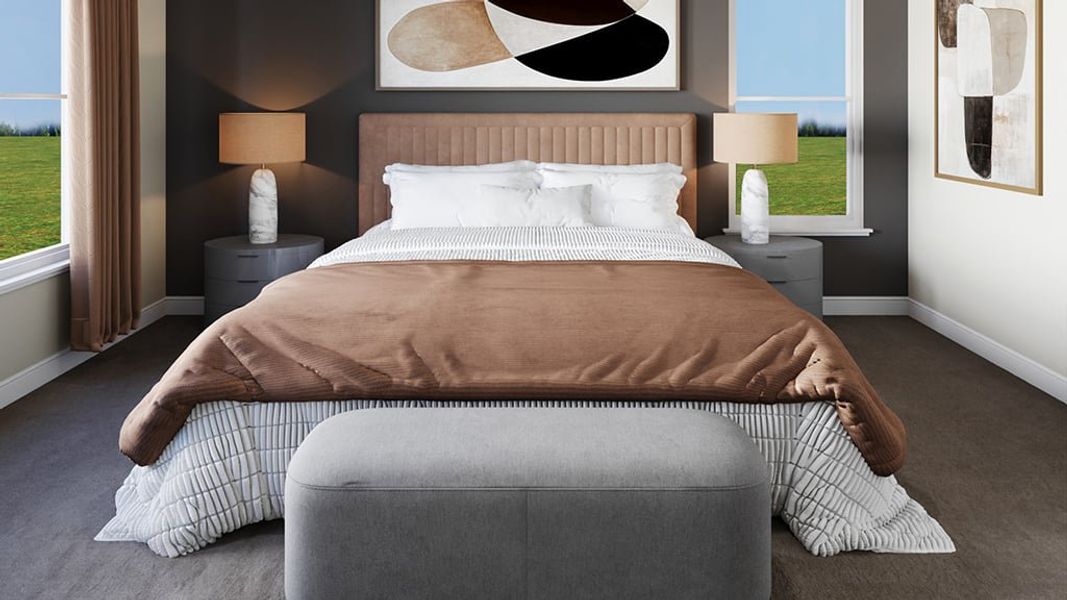 Representative furnished interior of a home built from the Argenta by Taylor Morrison in Skye Ranch Community Group Page, Sarasota (Image 10).