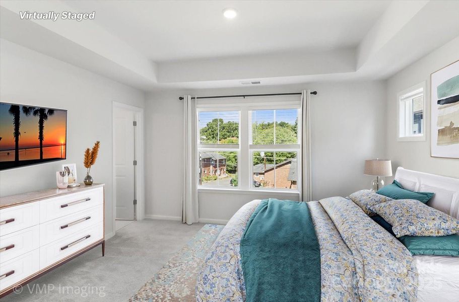 Primary suite (virtually staged) Primary suite (virtually staged)