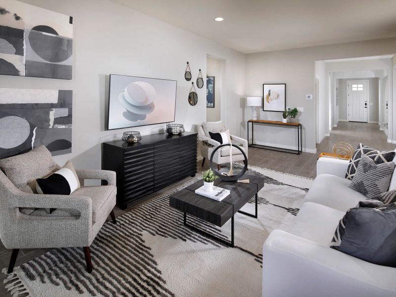 The 2190 floorplan modeled at Houghton Reserve in Tucson, AZ. The 2190 floorplan modeled at Houghton Reserve in Tucson, AZ.