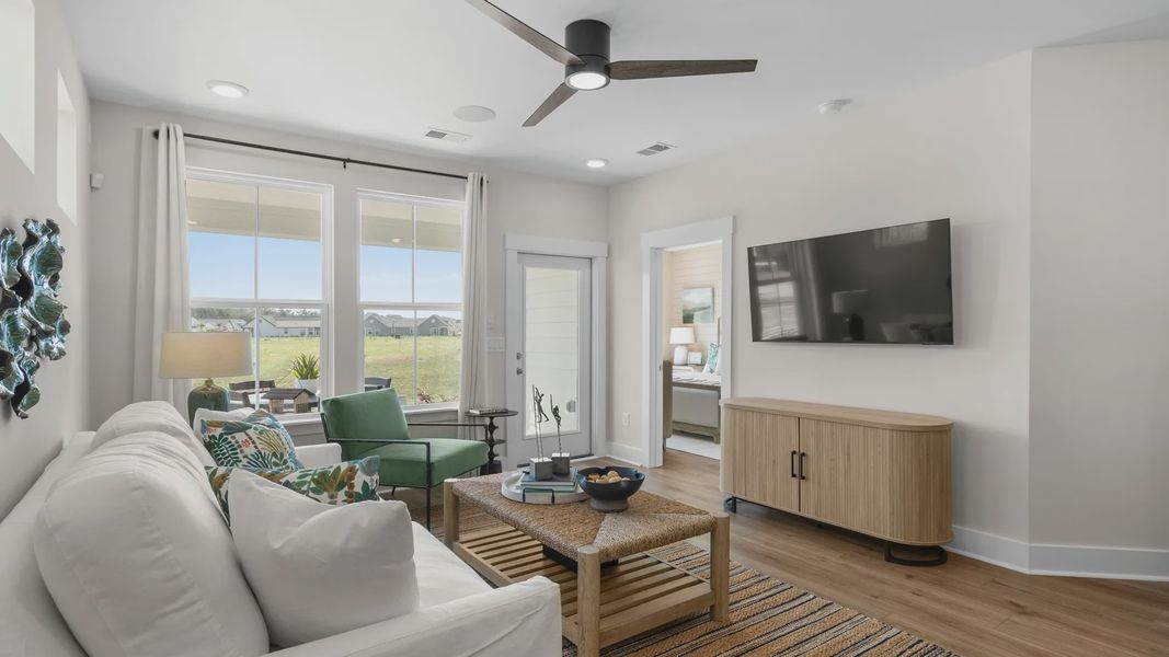 Furnished interior view inside a new home in Townes at Carolina Forest, Myrtle Beach (Image 11).
