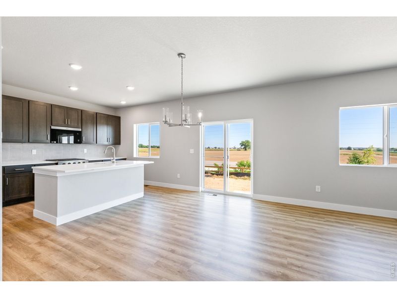 Spacious, unfurnished interior of a new home in Granary, Johnstown (Image 17).