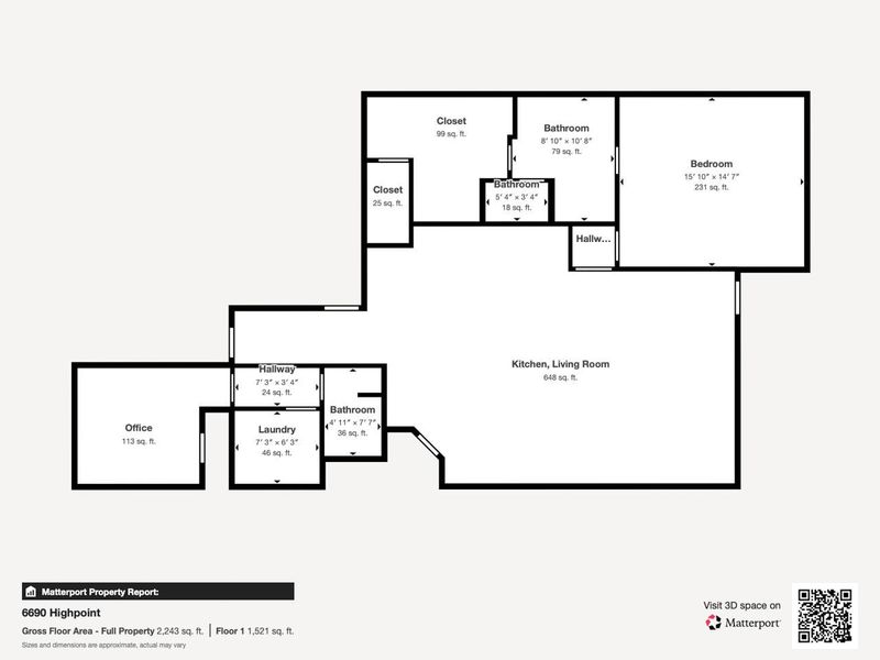 2D floor plan layout of this home in , Beaumont, TX (Image 4).
