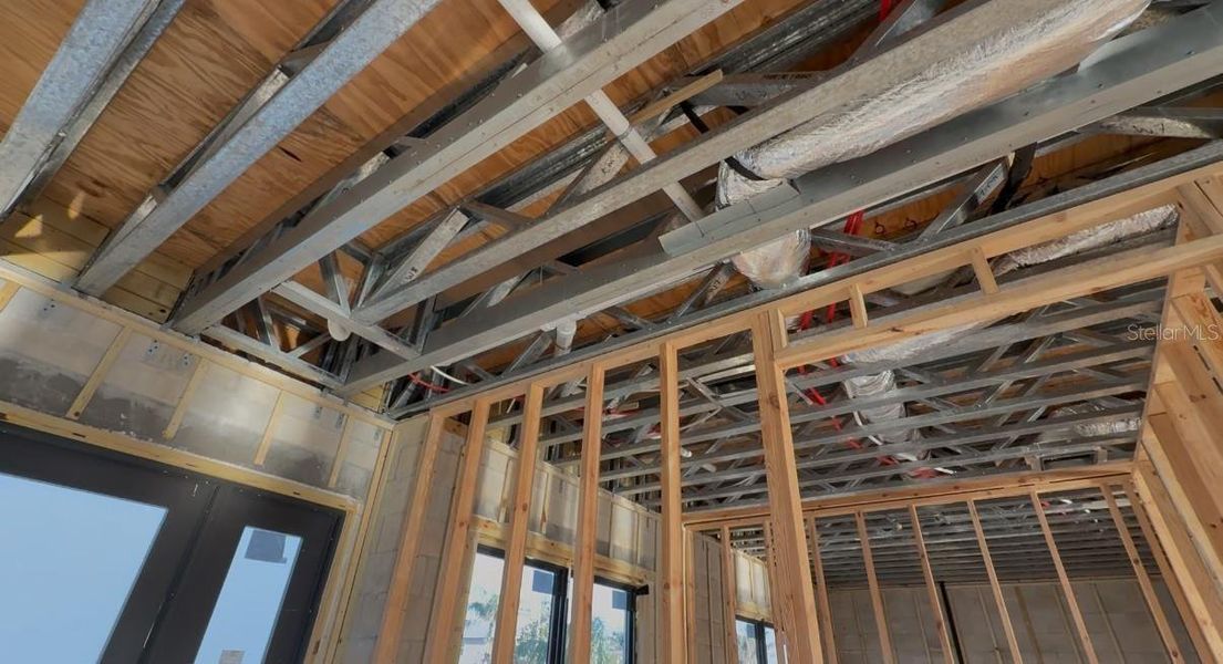 In-progress construction of a new home in , Port Charlotte, FL (Image 10).