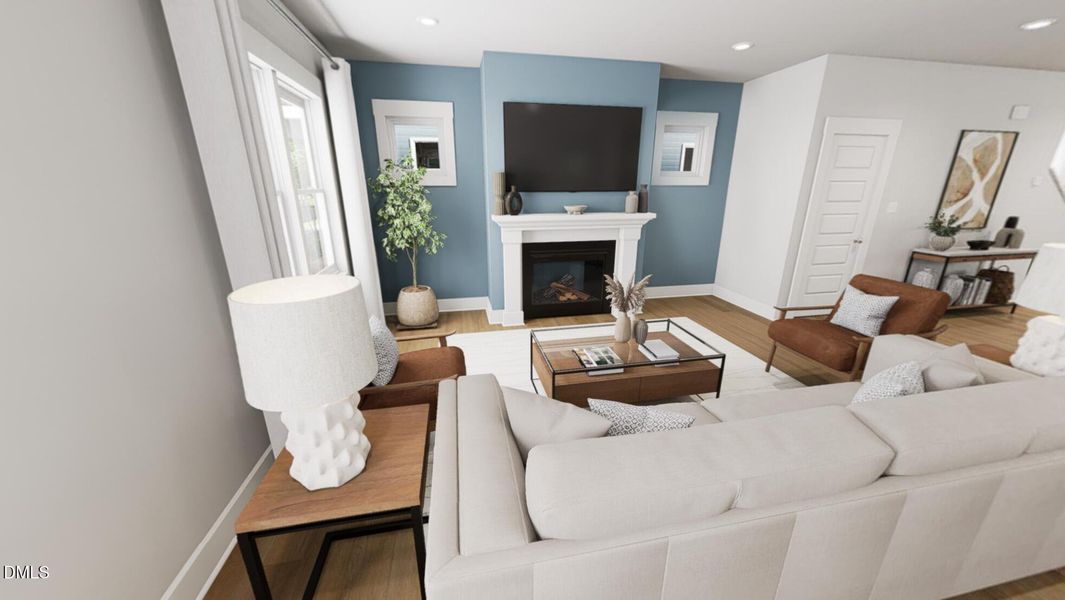 Family Room Rendering