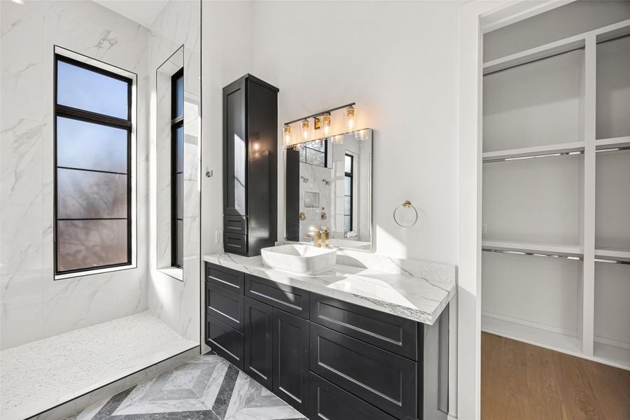 Furnished interior view inside a new home in , Houston (Image 15).