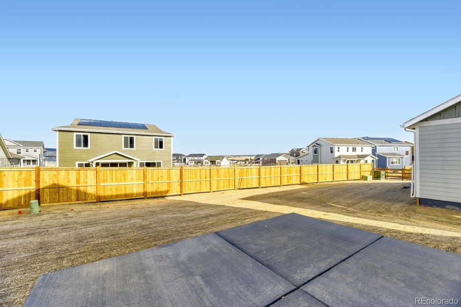 12'x10' CONCRETE PATIO