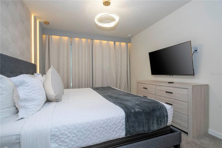 Furnished interior view inside a new home in Solara Resort, Kissimmee (Image 70).