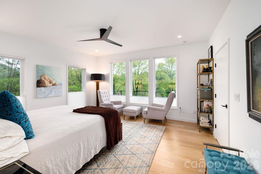 Furnished interior view inside a new home in , Asheville (Image 30).