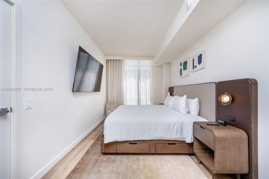 Furnished interior view inside a new home in Domus Brickell Park, Miami (Image 19).
