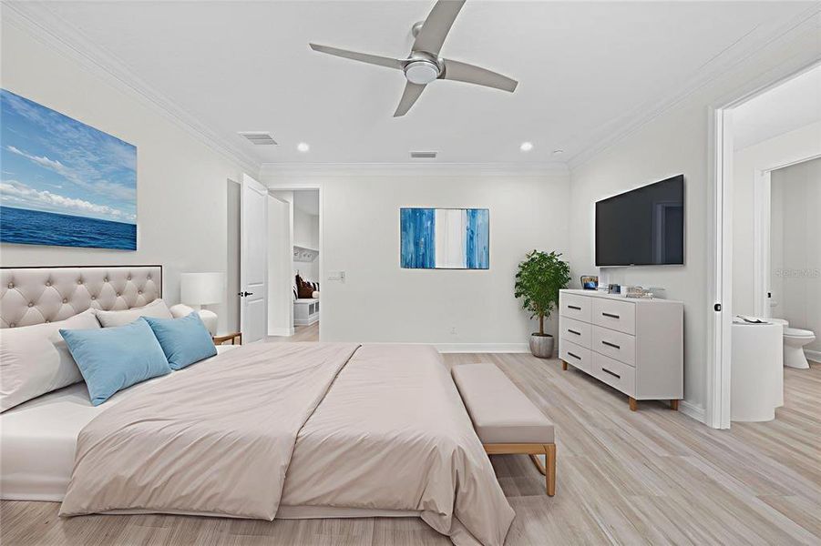 Furnished interior view inside a new home in , Weeki Wachee (Image 10).