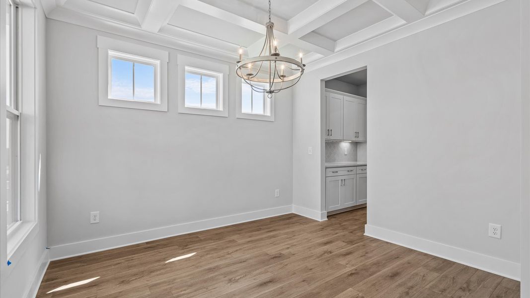 Furnished interior view inside a new home in Pinebrook, Woodruff (Image 4).