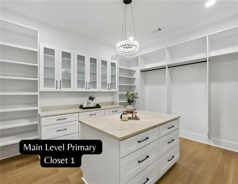 Furnished interior view inside a new home in , Buford (Image 41).