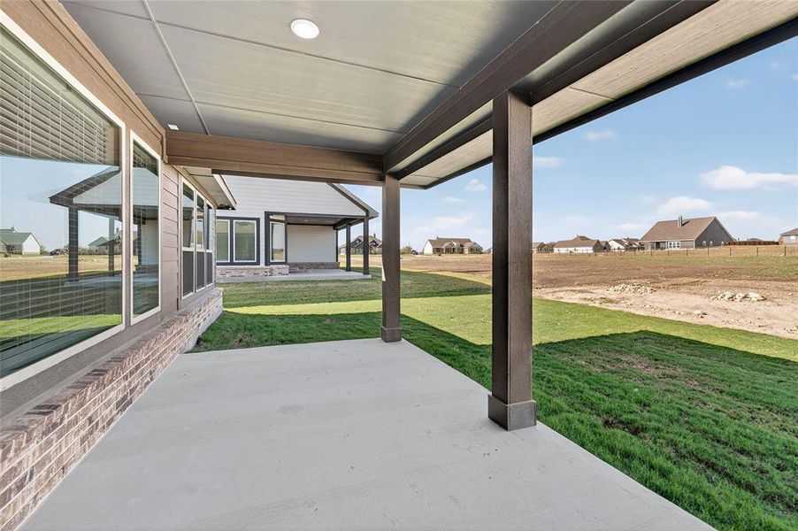 Exterior details and patio area of a home in Fairview Meadows, New Fairview (Image 25). Exterior details and patio area of a home in Fairview Meadows, New Fairview (Image 25).