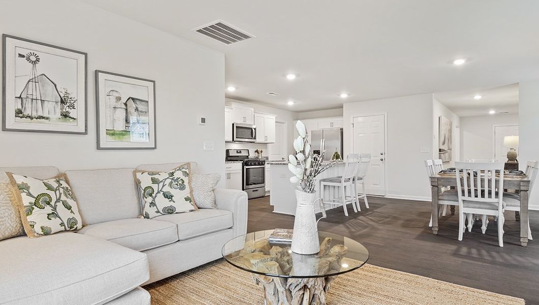 Furnished interior view inside a new home in Willow Mill, Thomasville (Image 11).