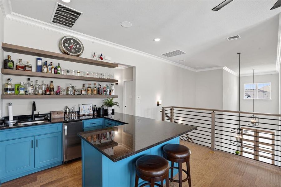Furnished interior view inside a new home in , Fort Worth (Image 36).