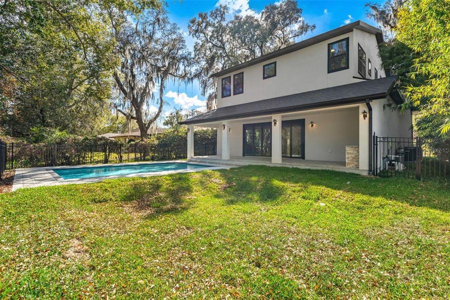 Exterior details and patio area of a home in , Winter Park (Image 37).