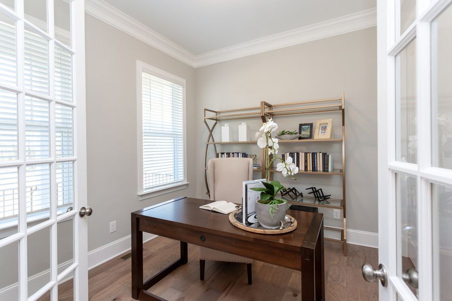 Representative furnished interior of a home built from the Statesville by Caruso Homes in Sauls Landing, Zebulon (Image 8). Representative furnished interior of a home built from the Statesville by Caruso Homes in Sauls Landing, Zebulon (Image 8).