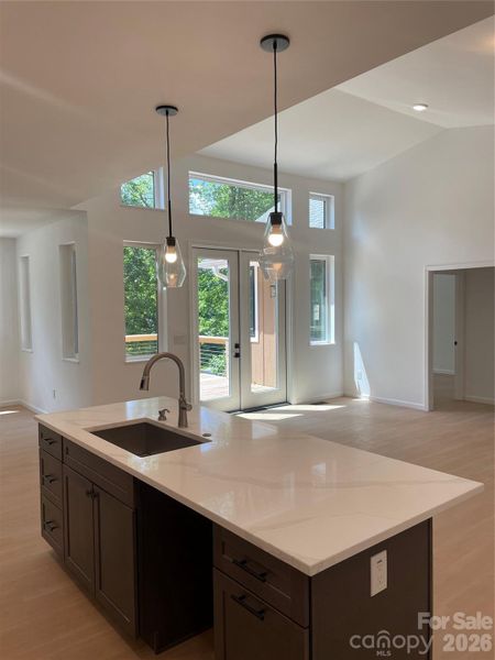 Furnished interior view inside a new home in , Flat Rock (Image 9).