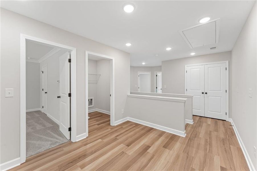 Spacious, unfurnished interior of a new home in Wildwood Place, Powder Springs (Image 18). Spacious, unfurnished interior of a new home in Wildwood Place, Powder Springs (Image 18).