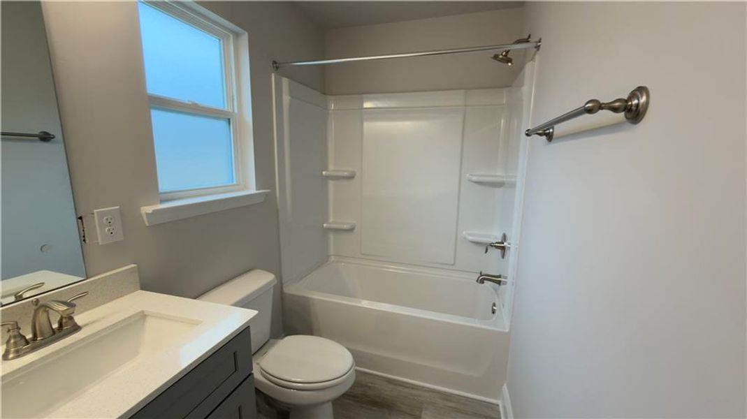 Furnished interior view inside a new home in Habersham Meadows, Demorest (Image 11).