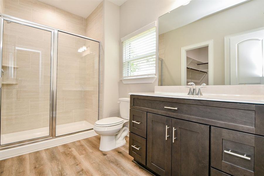 Furnished interior view inside a new home in , Houston (Image 12).