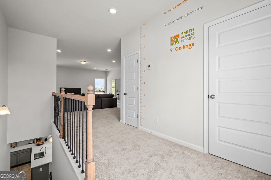 Furnished interior view inside a new home in Cobblestone Crossing Commons, Warner Robins (Image 36).