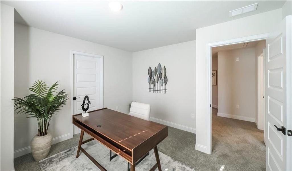 Furnished interior view inside a new home in Canterbury Villas, Carrollton (Image 20).