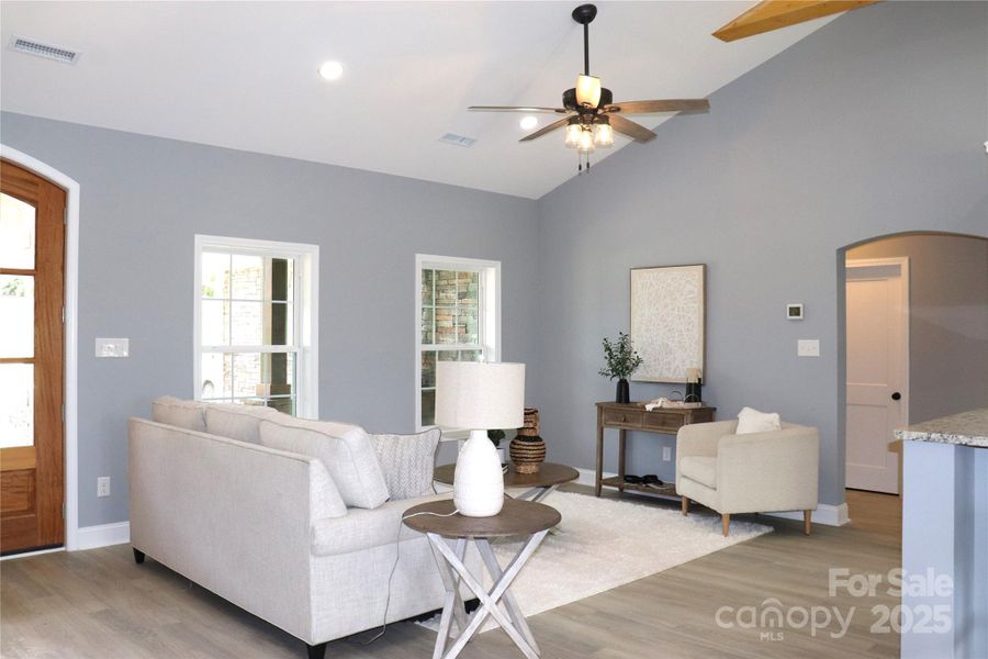 Furnished interior view inside a new home in , Lenoir (Image 6).