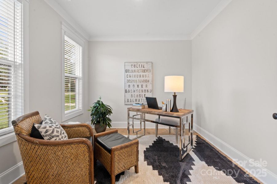 Furnished interior view inside a new home in , Charlotte (Image 6).