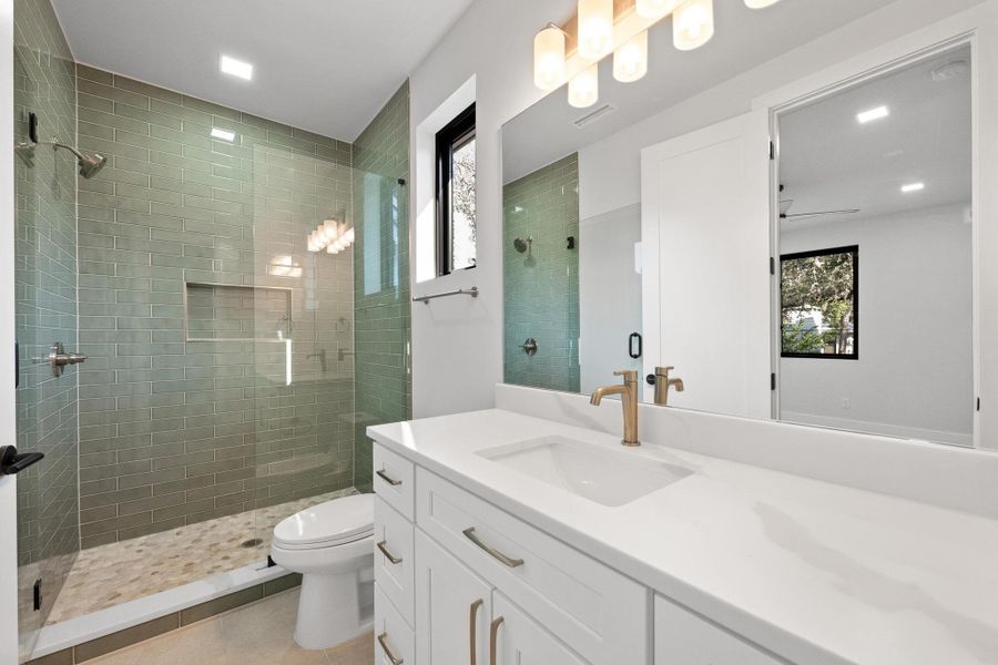 Furnished interior view inside a new home in , Austin (Image 32). Furnished interior view inside a new home in , Austin (Image 32).