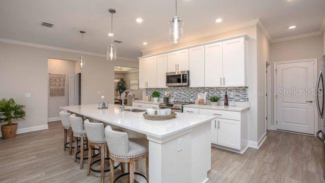 Furnished interior view inside a new home in Oakwood Estates, Green Cove Springs (Image 24).