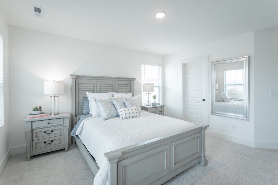 Representative furnished interior of a home built from the Annapolis - Mill Town by Parkside Builders in The Parks of Mill Town, Chattanooga (Image 19).