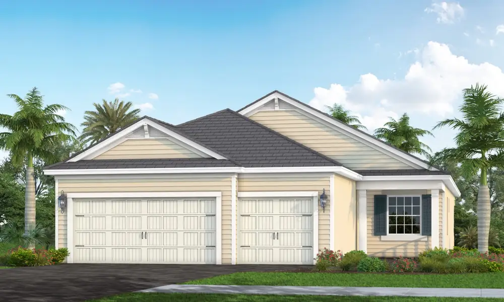 Representative exterior photo of a completed home built from the Meadow Brook by Neal Communities in Verandah, Fort Myers, FL (Image 2).