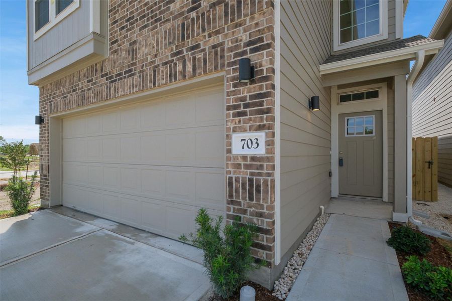 Exterior details and patio area of a home in , Houston (Image 30). Exterior details and patio area of a home in , Houston (Image 30).