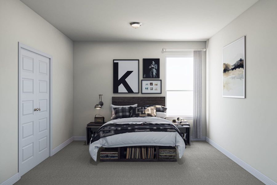 Representative furnished interior of a home built from the Whimbrel by Tri Pointe Homes in Oakhill Reserve, Tomball (Image 24).