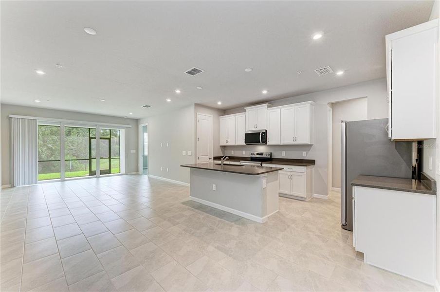 Furnished interior view inside a new home in Wellen Park, Venice (Image 5).
